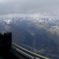 Flugwegposition um 13:01:52: Aufgenommen in der Nähe von Gemeinde Gitschtal, Gitschtal, Österreich in 2604 Meter